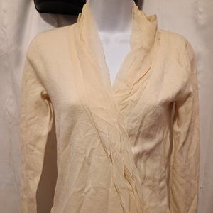 Magaschoni Peruvian cotton beige top